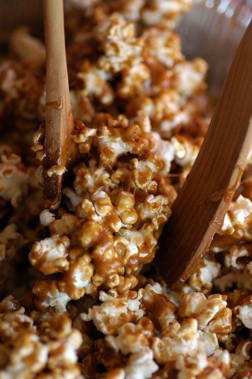 caramel corn recipe