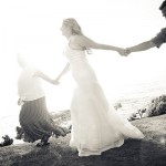 oceanfront wedding in california