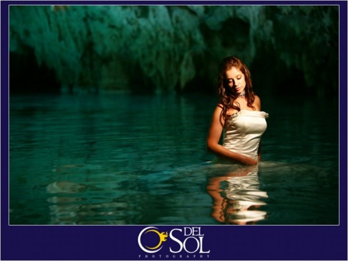 cave bride trash the dress