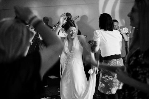 bride dancing