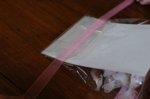 candy favor bag