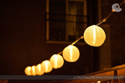 paper lanterns for outdoor wedding