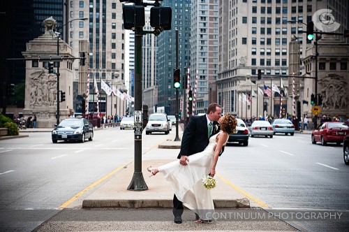 Real Weddings  Erika Dave s Restaurant Wedding  in Chicago 