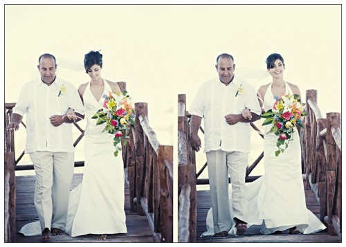 outdoor wedding in mexico