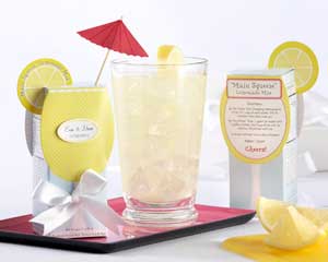 lemonade wedding favors