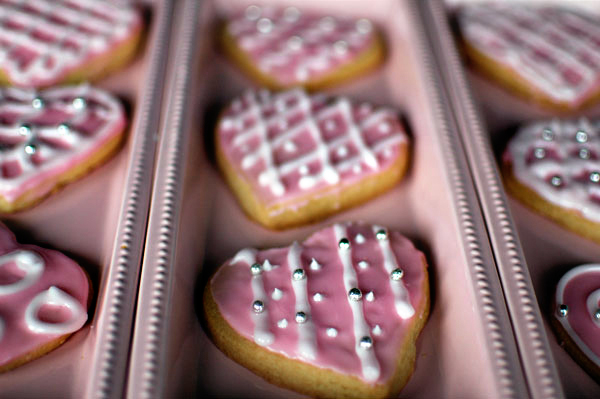 heart cookies