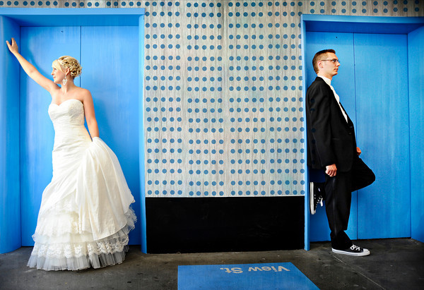 outdoor wedding ceremony in bc