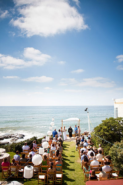 california wedding ceremony