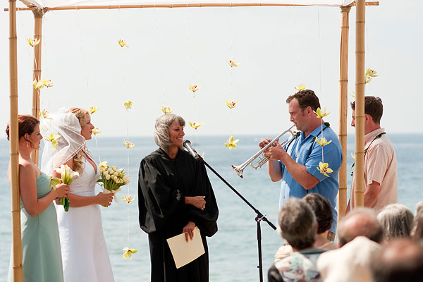 wedding ceremony in california