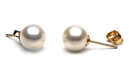 pearl earrings