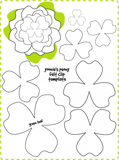 Template-Felt-Flower