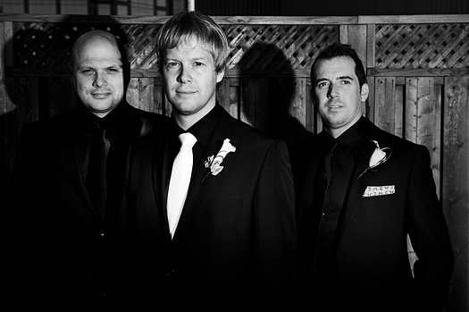 groom with groomsmen