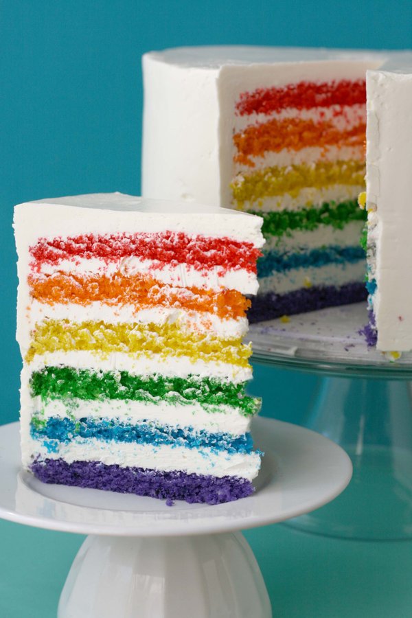 rainbow cake