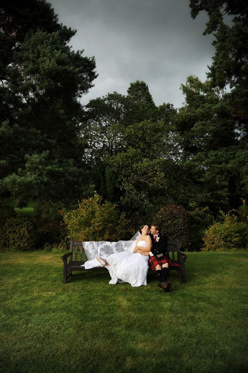 outdoor wedding in scotland