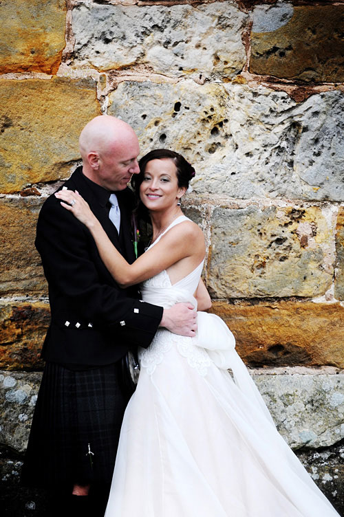 destination wedding in scottish castle