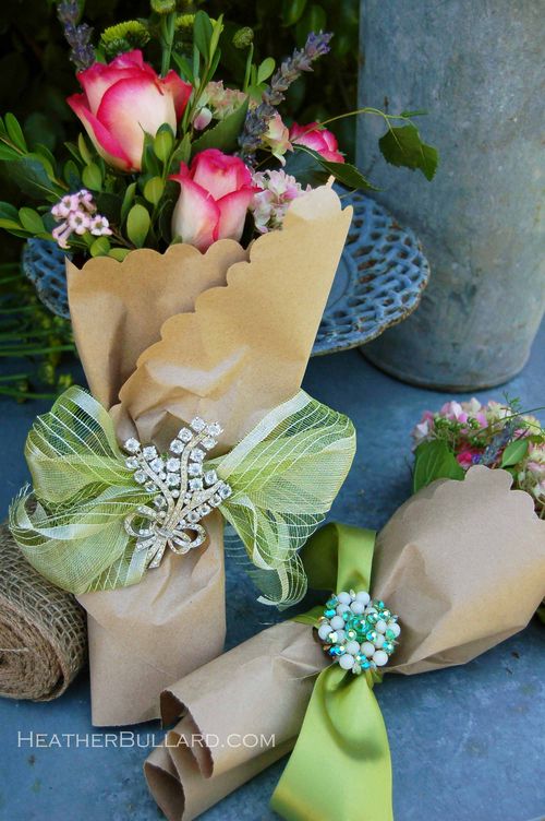 diy bridal shower favors