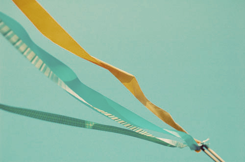 diy ribbon wand