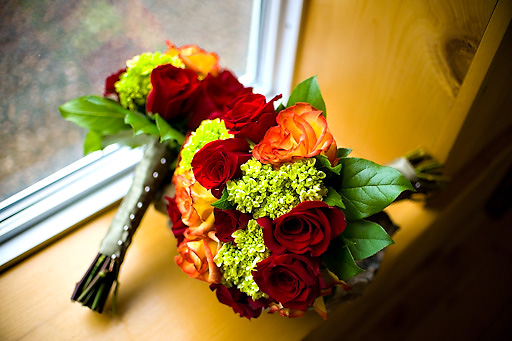 autumn wedding bouquet