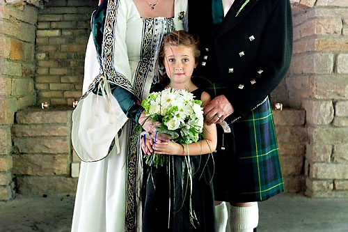 celtic flower girl