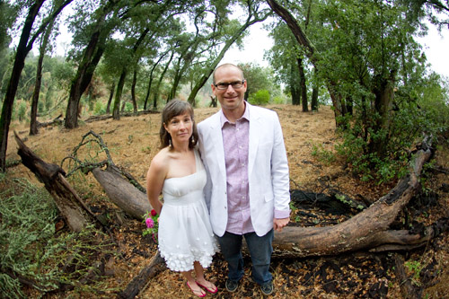 California forest portrait