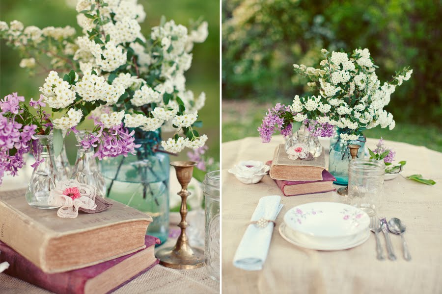 burlap tablecloth