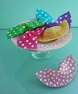 cupcake liner fortune cookie