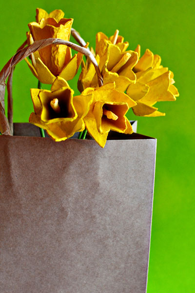 paper daffodils