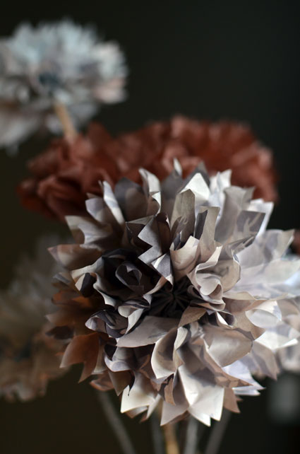 paper pom poms