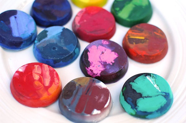 diy melted crayons