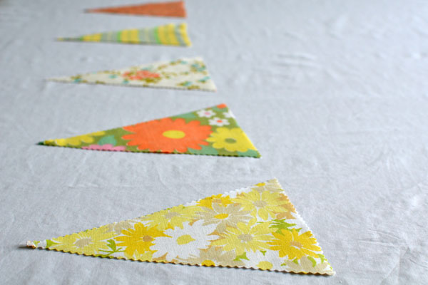 vintage bunting