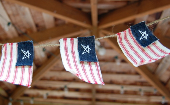 fourth of july bunting