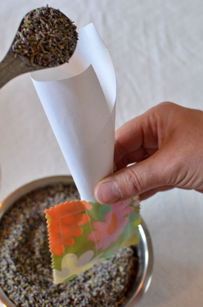 lavender bud sachets