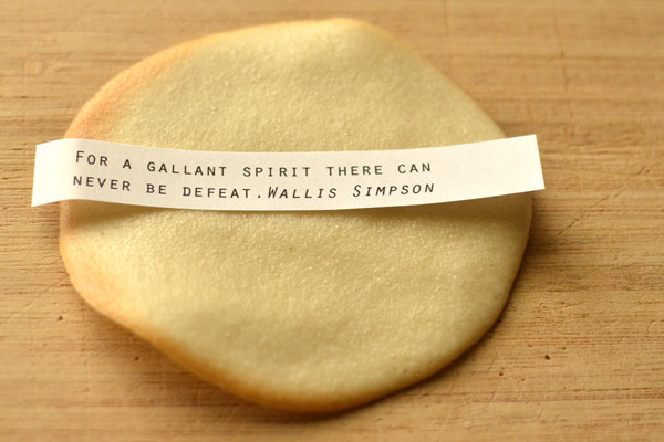 fortune cookie