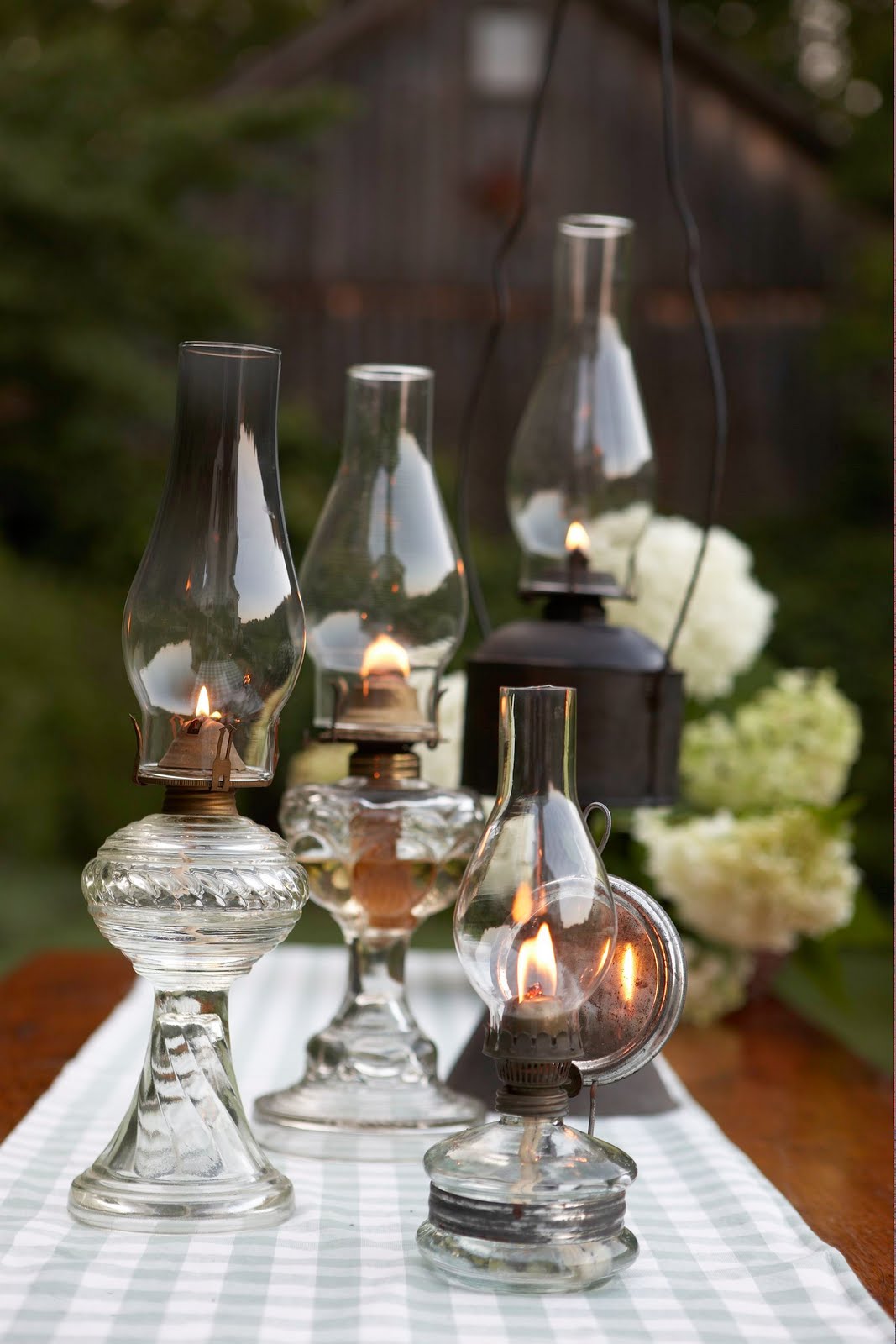 oil lamps