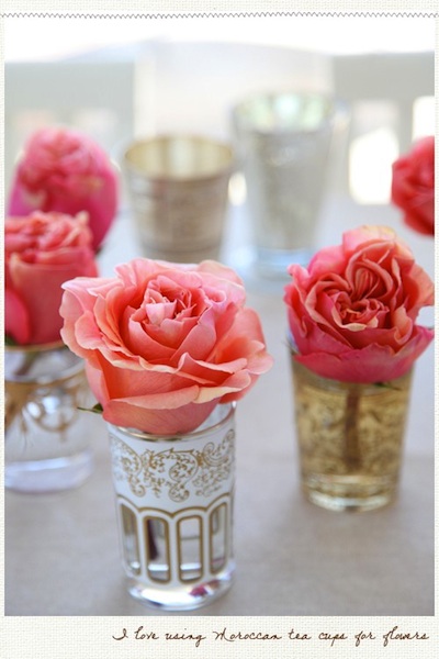 Simple Flower Centerpieces