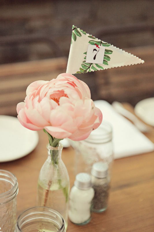 table number flower