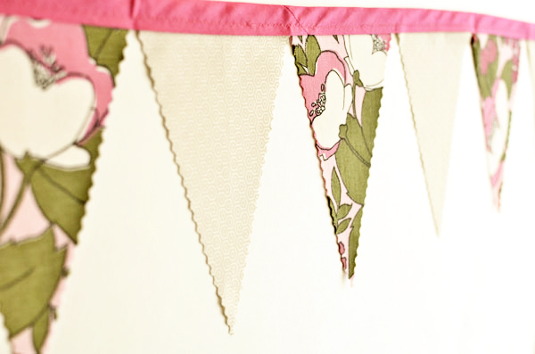 hot pink bunting