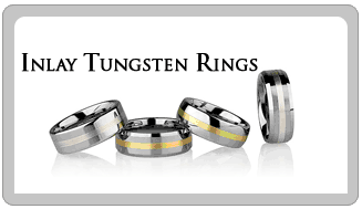 inlay tungsten rings