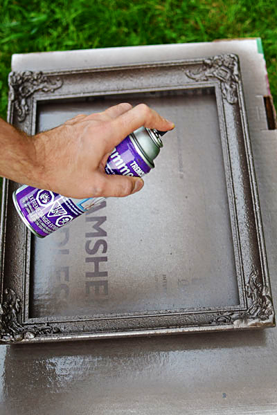 diy painted frame