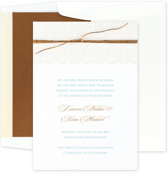traditional wedding invitations