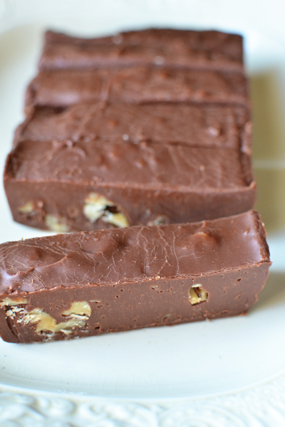 homemade fudge