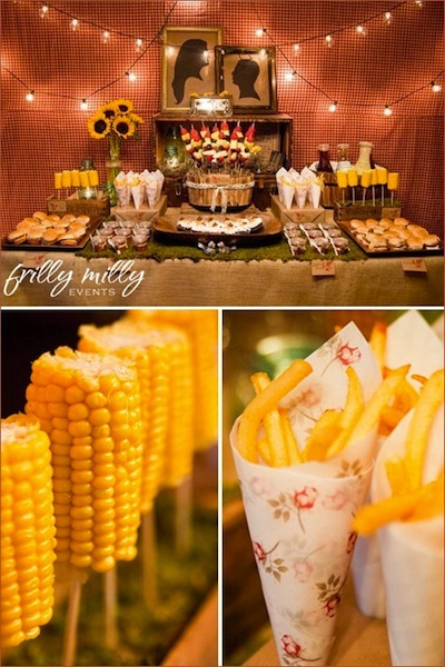 Rustic Wedding Reception Food Ideas 10