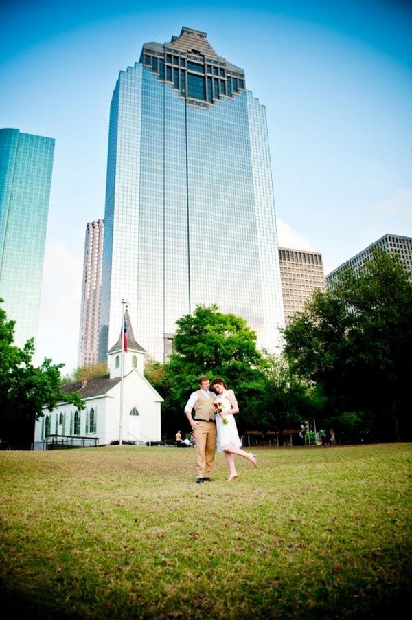 Historic Chapel Wedding in Houston Texas