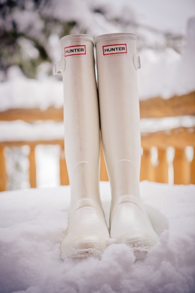 white wellies