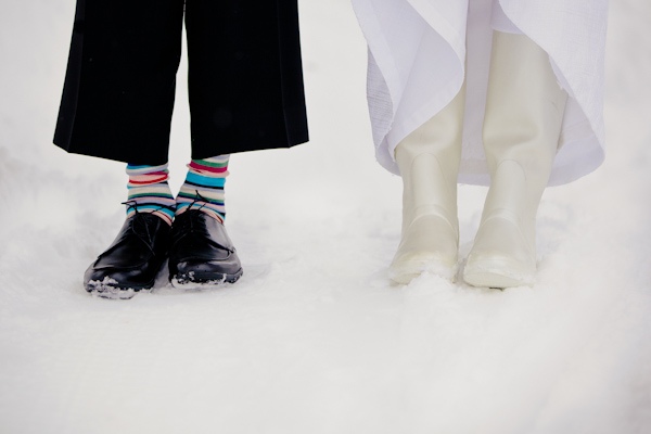 wedding wellies