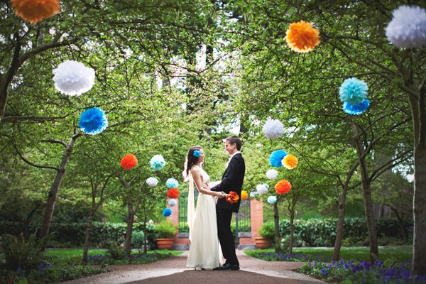 Real Weddings Prairie Andris San Fran Garden Wedding Golden Gate Park Wedding