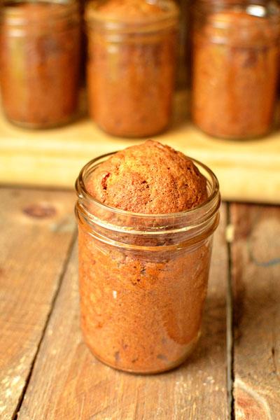 banana bread jar favors