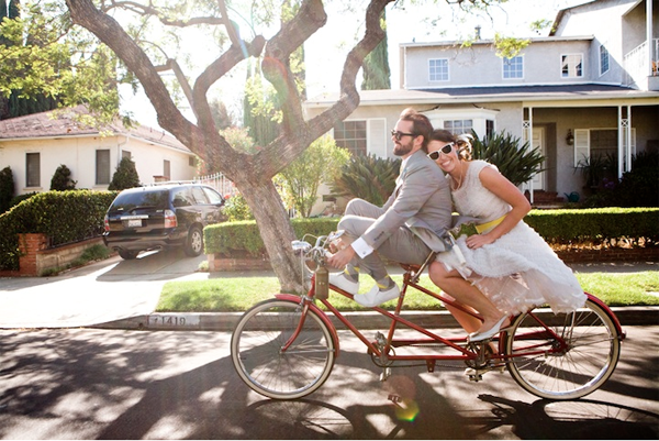 bicycle wedding