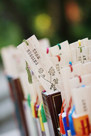 book favors