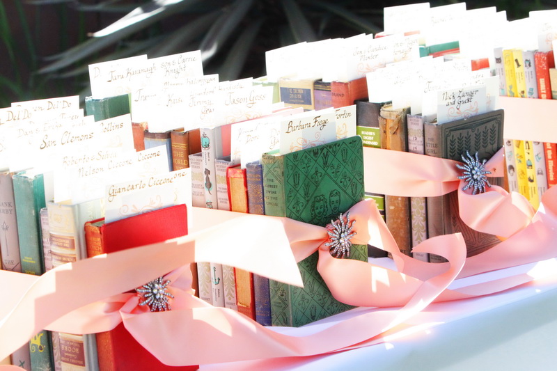 book wedding favors